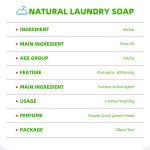 laundry soap bar for clothes